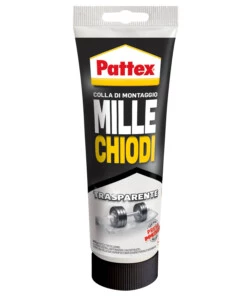 Pattex millechiodi trasparente tubo 200g